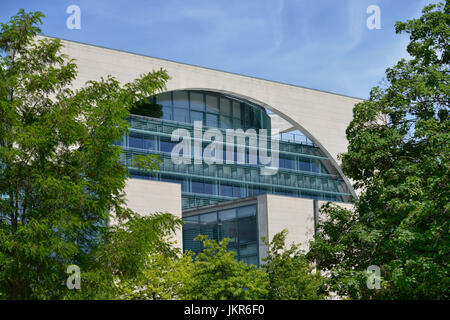 Ufficio del Cancelliere Federale, zoo, medio, Berlino, Germania, Bundeskanzleramt, il Tiergarten, Mitte, Deutschland Foto Stock