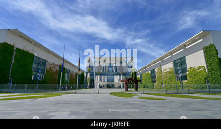 Ufficio del Cancelliere Federale, zoo, medio, Berlino, Germania, Bundeskanzleramt, il Tiergarten, Mitte, Deutschland Foto Stock