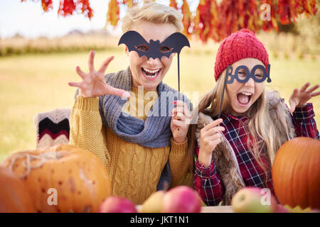 È bene si comportano a volte come un bambino Foto Stock