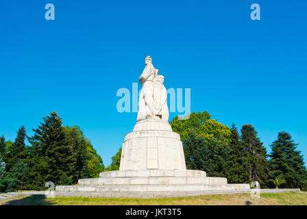 Il pantheon dei periti in materia di lotta contro il fascismo, dal 1961, Primorski Park, Sea Garden, Varna, Bulgaria Foto Stock