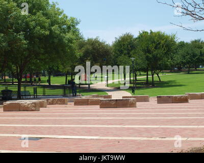 Addison Circle Rotonda & Park Foto Stock