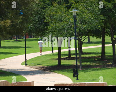 Addison Circle Rotonda & Park Foto Stock