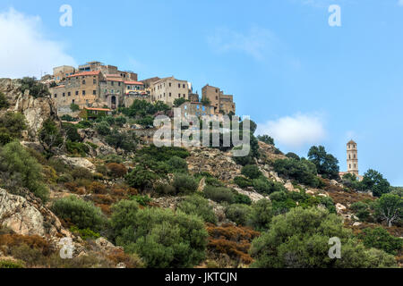 Sant'Antonino, Corsica, Francia Foto Stock