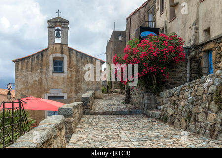 Sant'Antonino, Corsica, Francia Foto Stock