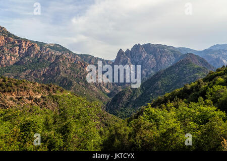 Ota, Corsica, Francia Foto Stock