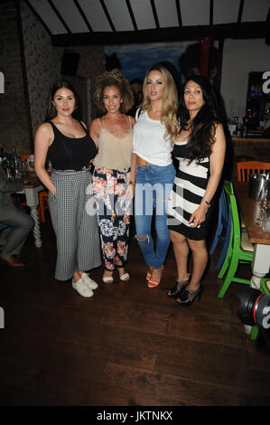 Hereford film summer party presso la struttura inceppamento in Chelsea offre: Celebrity Gossip, Janine Nerissa Broadhead dove: Londra, Regno Unito quando: 24 giu 2017 Credit: WENN.com Foto Stock