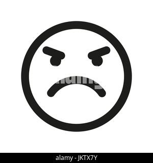 Set di emojis isolato su sfondo bianco. Illustrazione Vettoriale