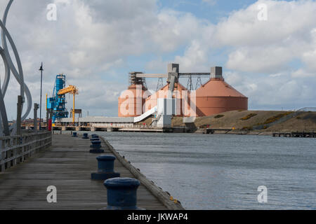 Porto di Blyth Foto Stock