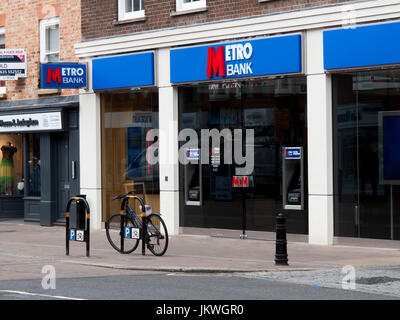 Metro Bank plc, Regno Unito banca retail fondata da Vernon Hill nel 2010 Foto Stock