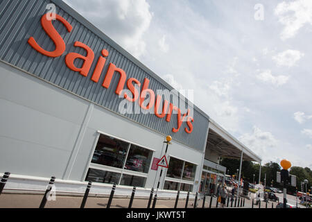 Sainsbury's Superstore, Nottingham Foto Stock