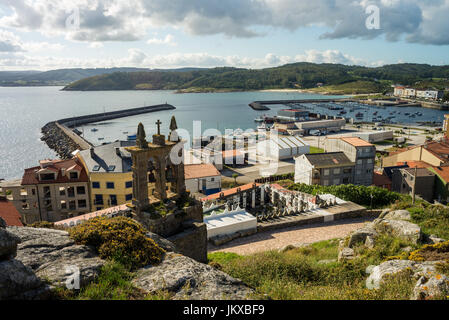 A Muxia, Galizia, Spagna, Europa. Camino de Santiago. Foto Stock