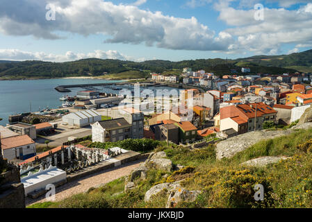 A Muxia, Galizia, Spagna, Europa. Camino de Santiago. Foto Stock