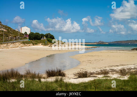 A Muxia, Galizia, Spagna, Europa. Camino de Santiago. Foto Stock