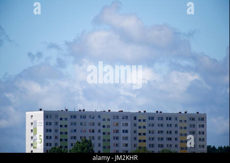 Residenziale Multifamily in Gdansk, Polonia. 4 luglio 2017 © Wojciech Strozyk / Alamy Stock Photo Foto Stock