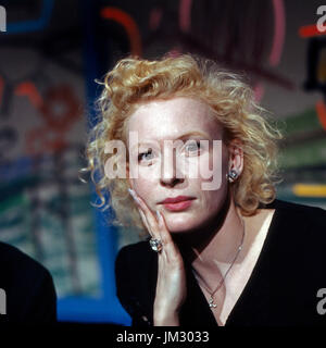 Schweizerische Schauspielerin Sunnyi Melles, Deutschland 1990er Jahre. Swiss attrice Sunnyi Melles, Germania degli anni novanta. Foto Stock