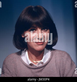 Österreichische Schauspielerin Heidelinde Weis, Deutschland 1980er Jahre. Attrice austriaca Heidelinde Weis, Germania degli anni ottanta. Foto Stock