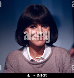 Österreichische Schauspielerin Heidelinde Weis, Deutschland 1980er Jahre. Attrice austriaca Heidelinde Weis, Germania degli anni ottanta. Foto Stock