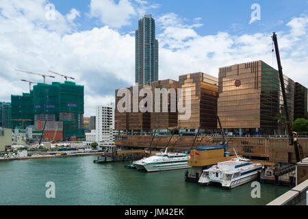 HONG KONG - Luglio 17, 2014: l'International Commerce Centre Foto Stock