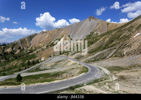 Col d'Izoard, Hautes-alpes, Francia. Foto Stock