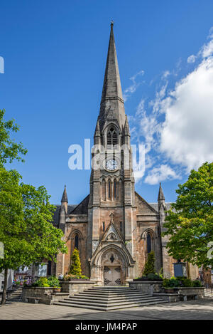 Ex San Kessog la Chiesa / Callander Kirk, ora il Trust Clanranald per la Scozia capo ufficio presso il Callander, Stirling, Scozia, Regno Unito Foto Stock