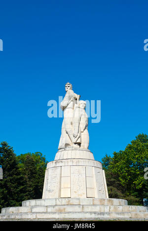 Il pantheon dei periti in materia di lotta contro il fascismo, dal 1961, Primorski Park, Sea Garden, Varna, Bulgaria Foto Stock