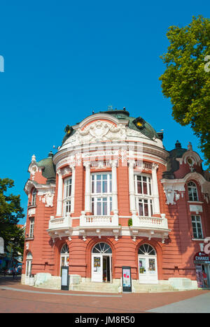 Teatro Stoyan Bachvarov, Ploshtad Nezavisimost, Varna, Bulgaria Foto Stock