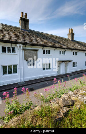 Gli ospizi di carità IN NEWLAND, Foresta di Dean.Gloucestershire England Regno Unito erano dotati di William Jones in !615 Foto Stock