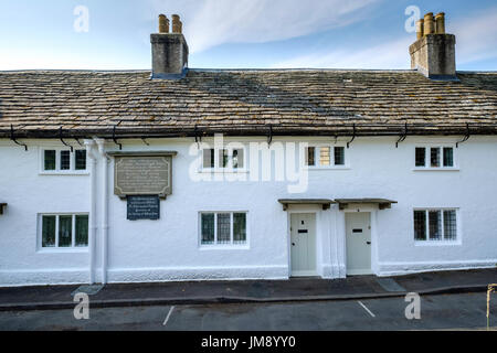 Gli ospizi di carità IN NEWLAND, Foresta di Dean.Gloucestershire England Regno Unito erano dotati di William Jones in !615 Foto Stock