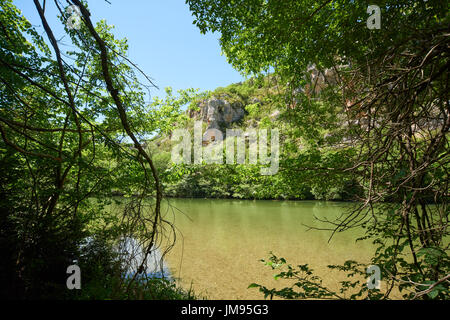 Da La Malène a Hauterives Foto Stock