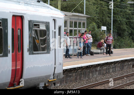 Maggiore Anglia treni Harlow Town Station Foto Stock