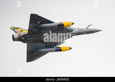 Il francese Dassault Mirage 2000d delta couteau a riat 2017 a Fairford, Regno Unito Foto Stock