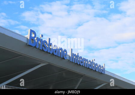 Aeroporto Internazionale di Brisbane a Brisbane in Australia. Foto Stock