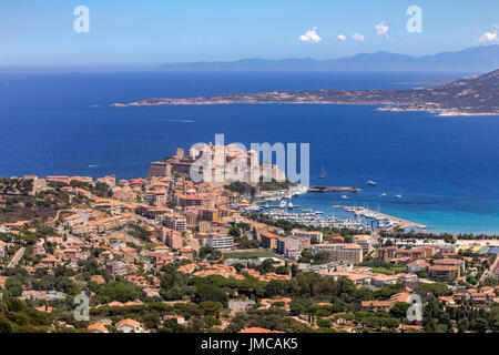 Calvi, Corsica, Francia Foto Stock