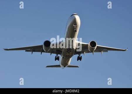 AIRBUS A350-1000 sulla prova di volo Foto Stock