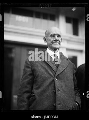 Eugene V. Debs, leader laburista e candidata socialista PER GLI STATI UNITI Presidente, Ritratto, Washington DC, Stati Uniti d'America, Harris & Ewing, 1922 Foto Stock