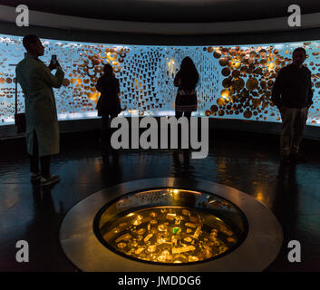 Bogota , Colombia - 23 Febbraio 2017 : Museo del Oro gold museum a Bogotà capitale della Colombia Sud America Foto Stock