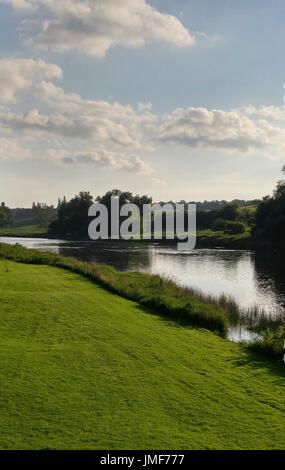 Curvatura del fiume Foto Stock