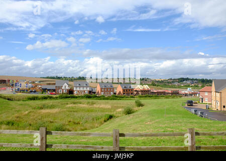 Nuovo alloggiamento dello sviluppo in Grantham, Lincolnshire, England, Regno Unito Foto Stock