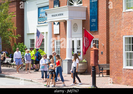 Whaling Museum, Nantucket Island, Massachusetts, STATI UNITI D'AMERICA Foto Stock