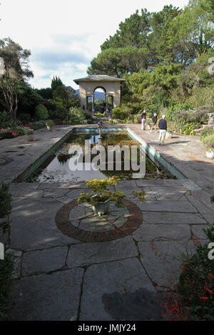 Il giardino italiano su guarnire Isola, Glengarriff, County Cork, Irlanda. Foto Stock