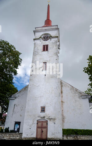 Chiesa di S. Lorenzo, Kuressaare, Saaremaa, Estonia Foto Stock