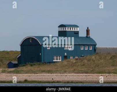 Vecchia casa scialuppa di salvataggio Blakeney Point Foto Stock