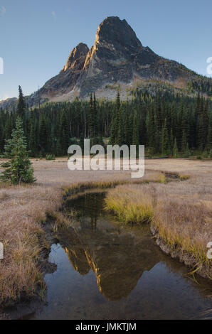 Liberty Bell Mountain North Cascades Foto Stock