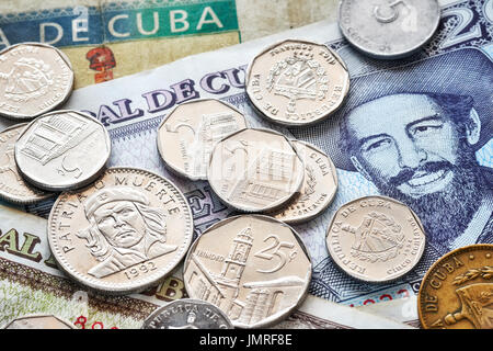 Chiudere l immagine del peso cubano, la profondità di campo. Foto Stock