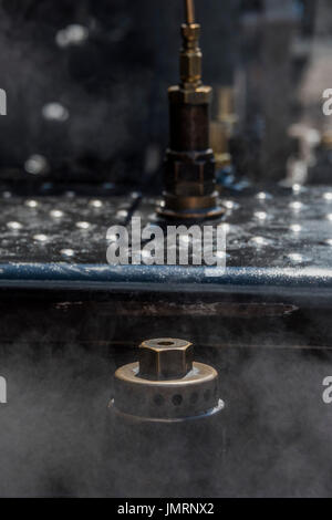 Il Brecon ferrovia di montagna (gallese: Rheilffordd Mynydd Brycheiniog) è un 1 ft 113⁄4 in (603 mm) a scartamento ridotto ferroviario turistico che corre attraverso il Brecon Beacons lungo tutta la lunghezza del serbatoio Pontsticill e salita Foto Stock