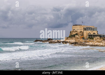 Cesarea Maritima - Harbour Foto Stock