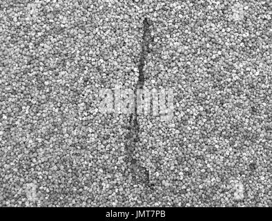 Mappa di Cile su di semi di papavero Foto Stock