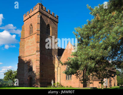 Chiesa di San Pietro a Kinver, Staffordshire, Inghilterra, Europa Foto Stock