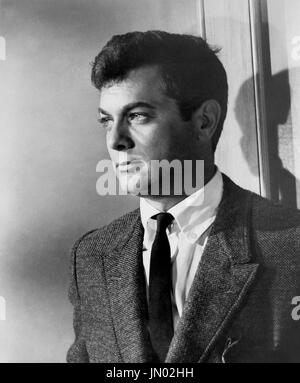 Tony Curtis, sul set del film "Chi era quella signora?', Columbia Pictures, 1960 Foto Stock