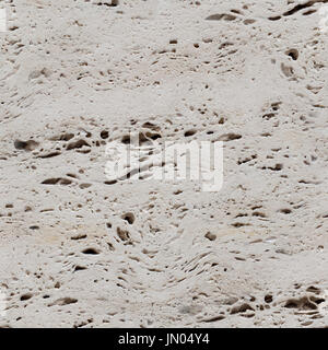 Seamless porosi bianchi parete coquina. background e texture. Foto Stock